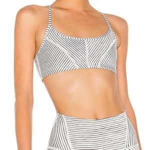 NWT Beyond Yoga True to Stripe bra